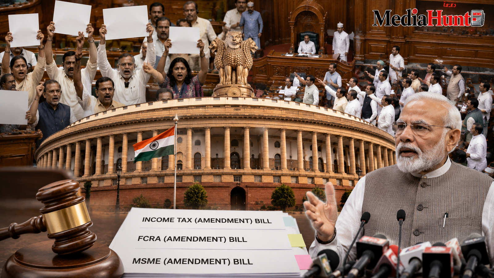 मानसून सत्र का पहला दिन हंगामेदार: NEET पेपर लीक पर विपक्ष का हंगामा, दोनों सदन दोपहर तक स्थगित